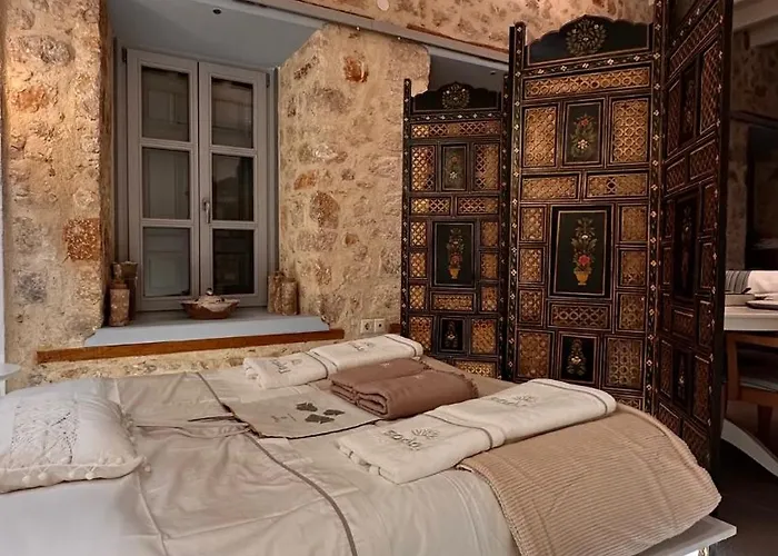 H-aris Seafront Mansion Villa Chalki Town