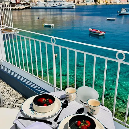 H-aris Seafront Mansion Villa Chalki Town