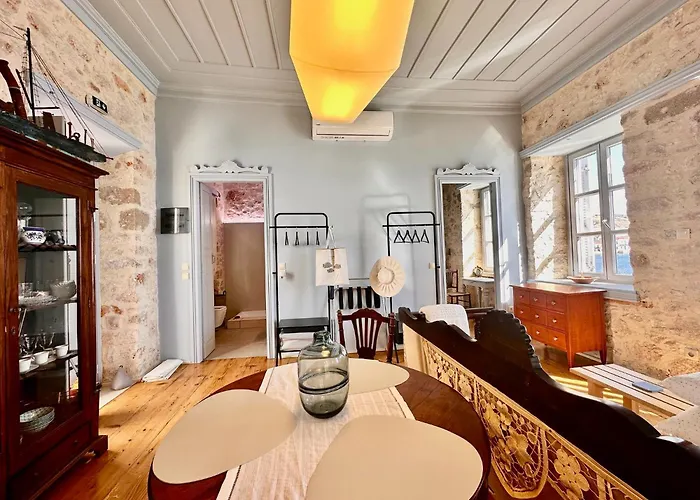 H-aris Seafront Mansion Villa Chalki Town